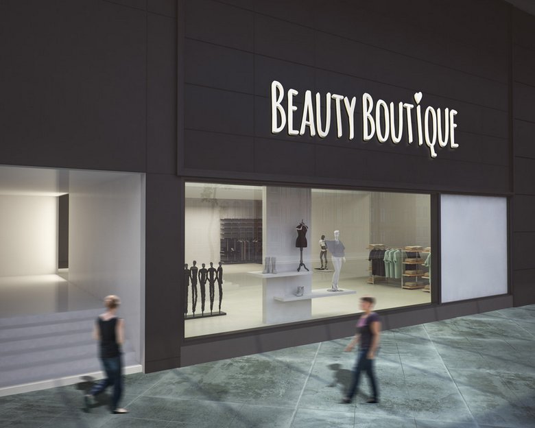 Создание логотипа сети Beauty Boutique