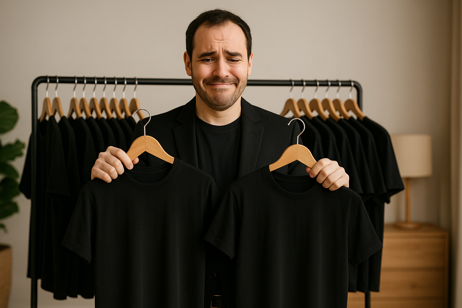 Мучения в гардеробной