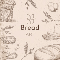 Флаер о домашнем хлебе BreadArt