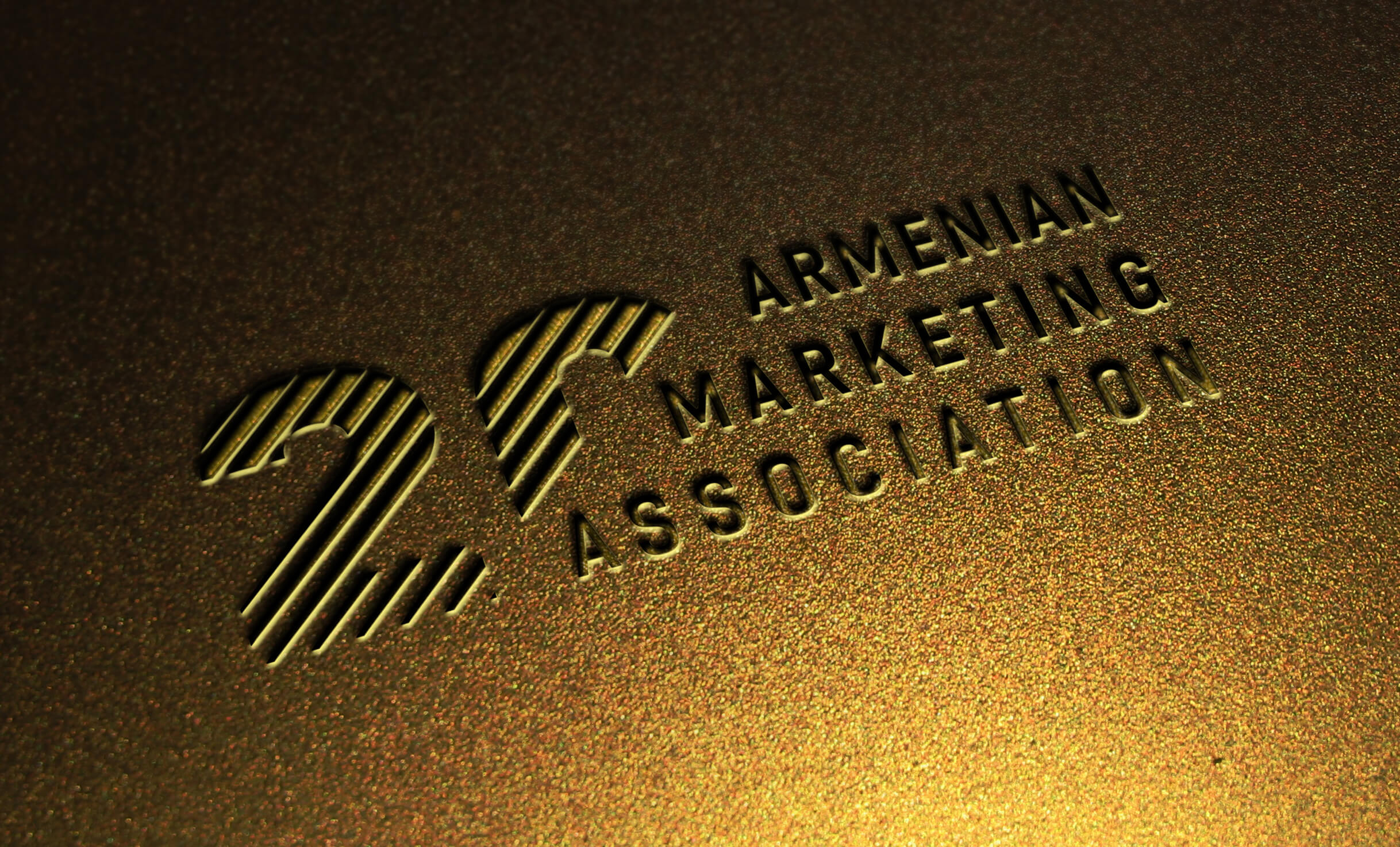 Юбилейный лого Армянской Ассоциации Маркетинга
