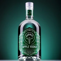 Этикетки и подарочная коробка для фруктовой водки