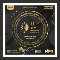 Диплом для церемонии The Best Armenian Brand–2024