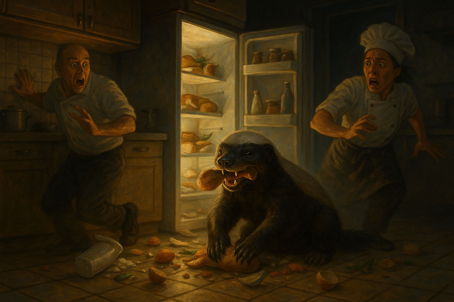 «Чужие» животного мира⁠⁠ (про медоедов)