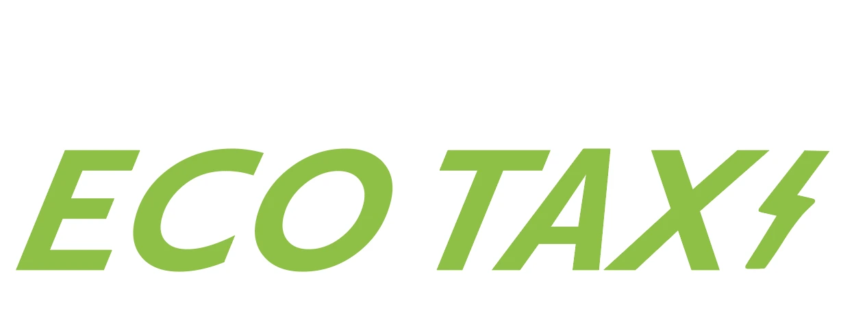 Работа над логотипом ECO TAXI