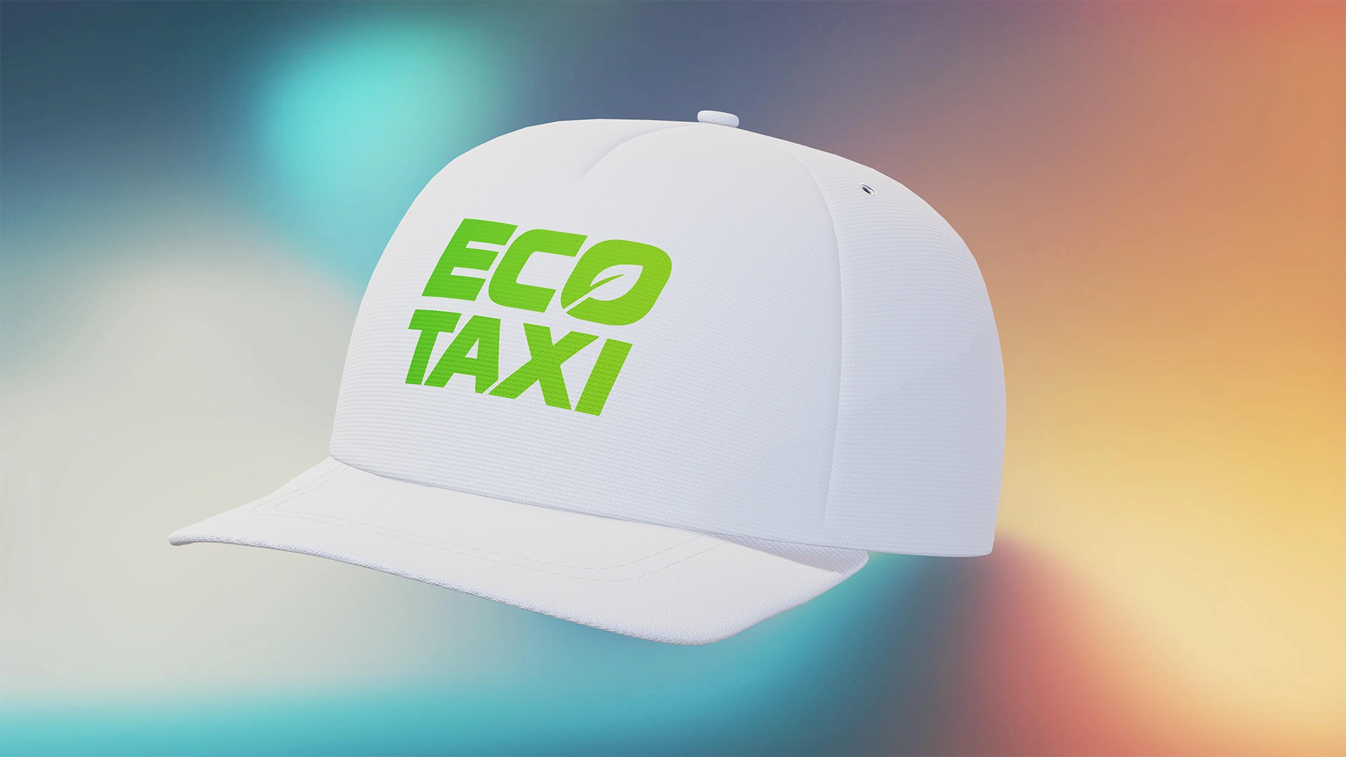 Логотип таксопарка ECO TAXI в&nbsp;Армении